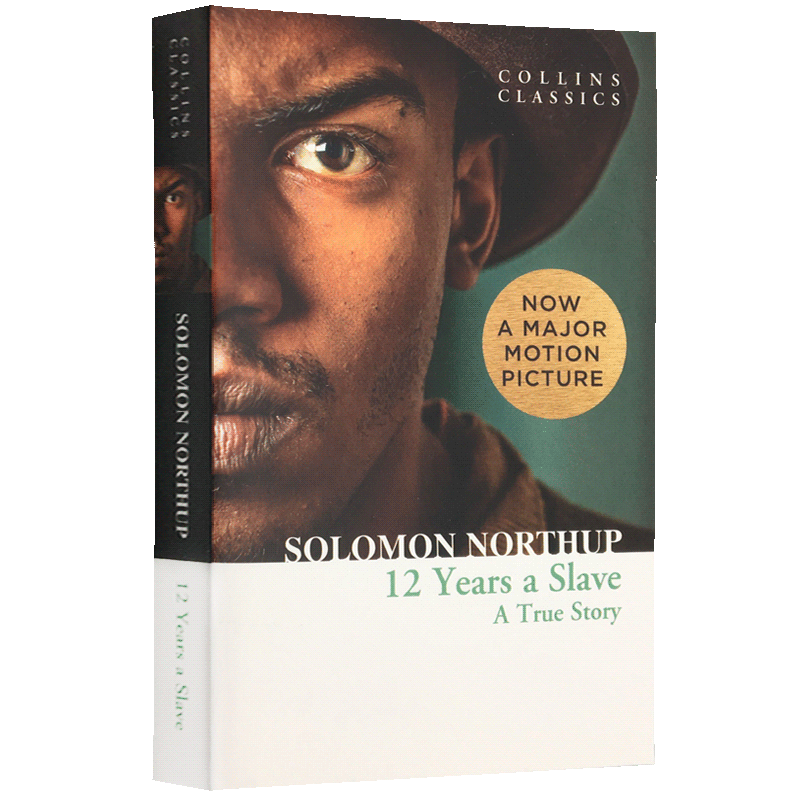 为奴十二年 英文原版文学小说书 Twelve Years a Slave 柯林斯经典文学 英文版 奥斯卡电影原著小说 正版进口书籍 - 图0