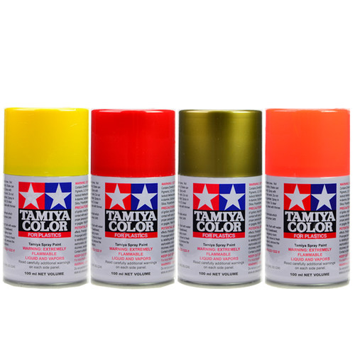 田宫喷罐TS25-48金属枪铁色 沙漠黄色 高达手办模型漆自喷漆100ml - 图3