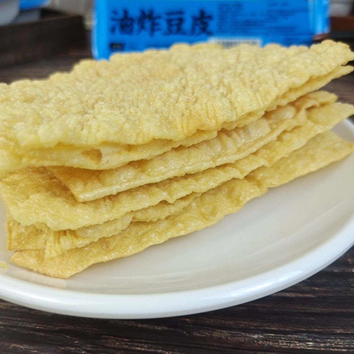 煮仆油炸豆皮腐竹干货豆腐皮螺蛳粉火锅食材配菜麻辣烫豆制品整箱 - 图1