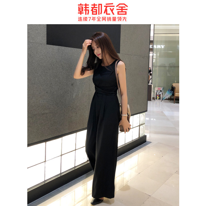 韩都衣舍2020夏季新款粉色休闲裤 韩都衣舍嗒嗒休闲裤