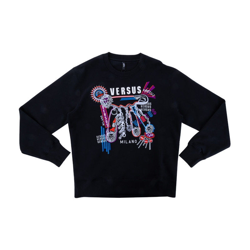 versace /范思哲刺绣图案休闲卫衣 黛慕名品海外卫衣