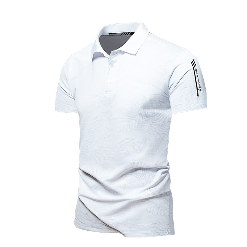 2025夏季新款冰丝翻领POLO衫男士短袖商务休闲迷彩体恤高弹力T恤,淘宝优惠券,粉丝福利购,淘宝优惠卷