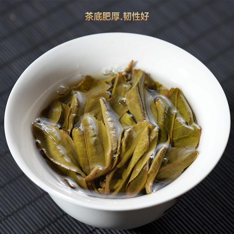 【山头新品】勐傣2021年娜罕头春古树茶 云南普洱茶叶生茶饼357g - 图2