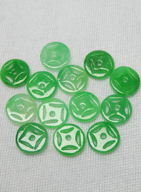 小配件隔珠玉石星月菩提文玩