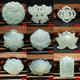 36 types of Xiu jade pendants, retro Hanfu jade pendants for women