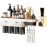 Зубная щетка установлена ​​на стене полюса -захотите желать -наборочная чашка с электрической чашкой сансинское домашнее мыть