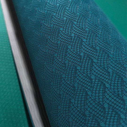 Коврик для упражнений из ТПЭ с высоким отскоком, коврик для йоги, двусторонний противоскользящий коврик