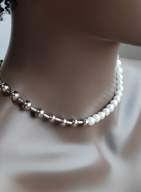 CHERIENIU钛钢磁吸项链