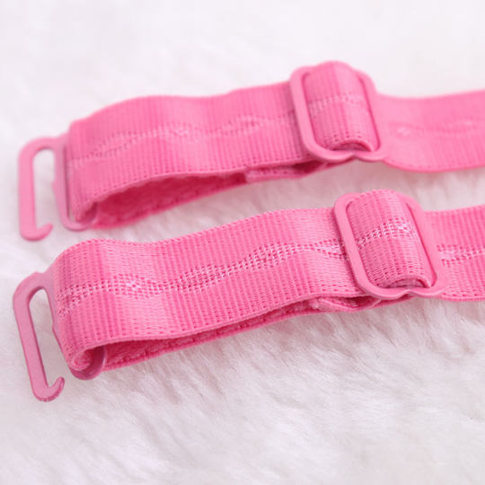 隐形糖果色文胸带夏双肩薄款带子内衣配件带子防滑布肩带细肩带