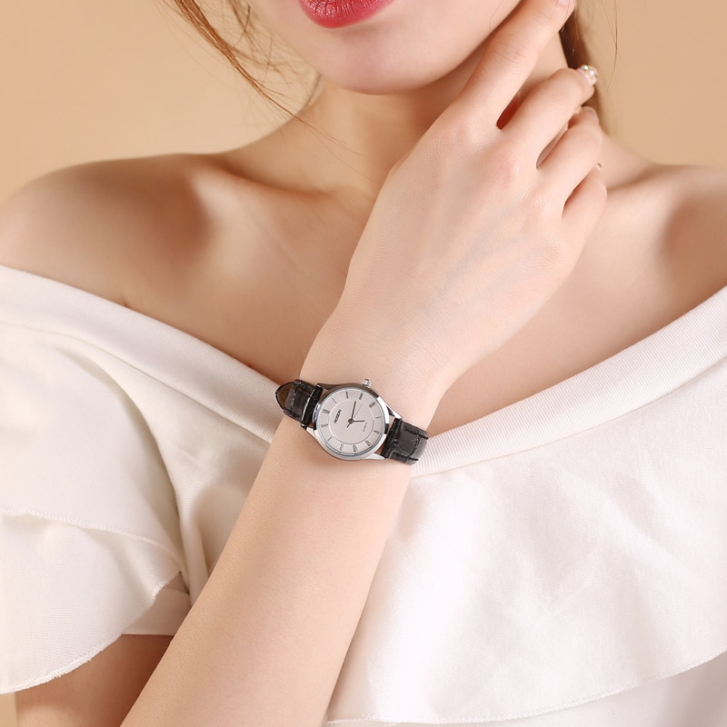 劳士顿正品时尚简约气质情侣石英表 rosdn劳士顿兰蒂克国产腕表