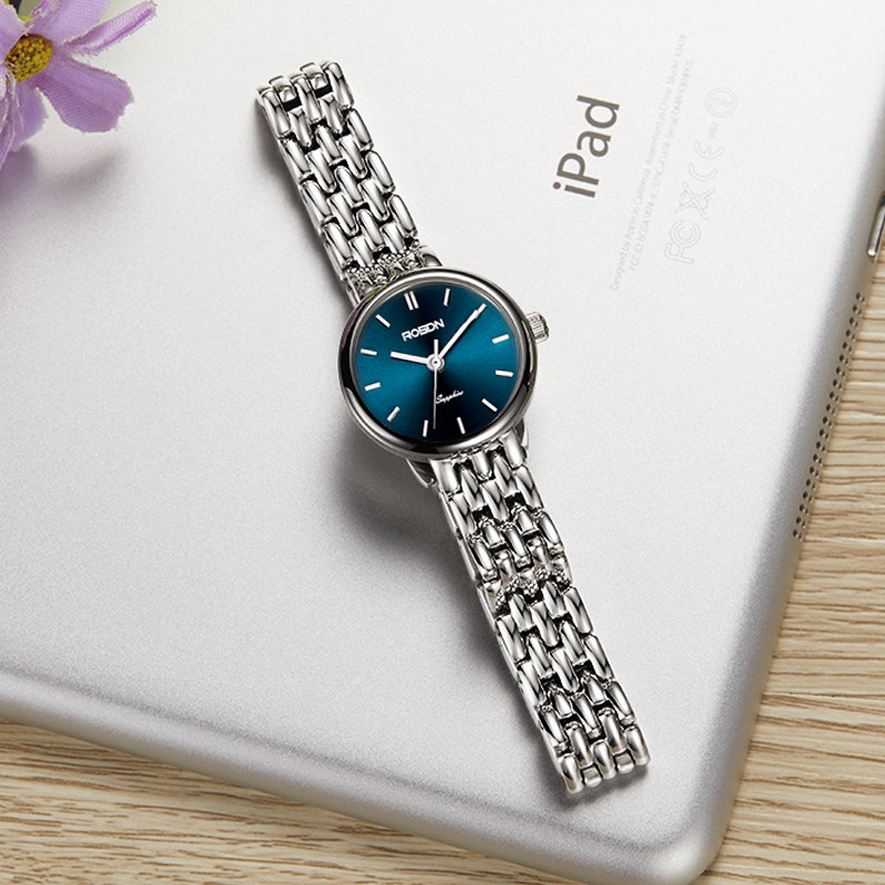 劳士顿正品2020新款简约气质石英表 rosdn劳士顿兰蒂克国产腕表