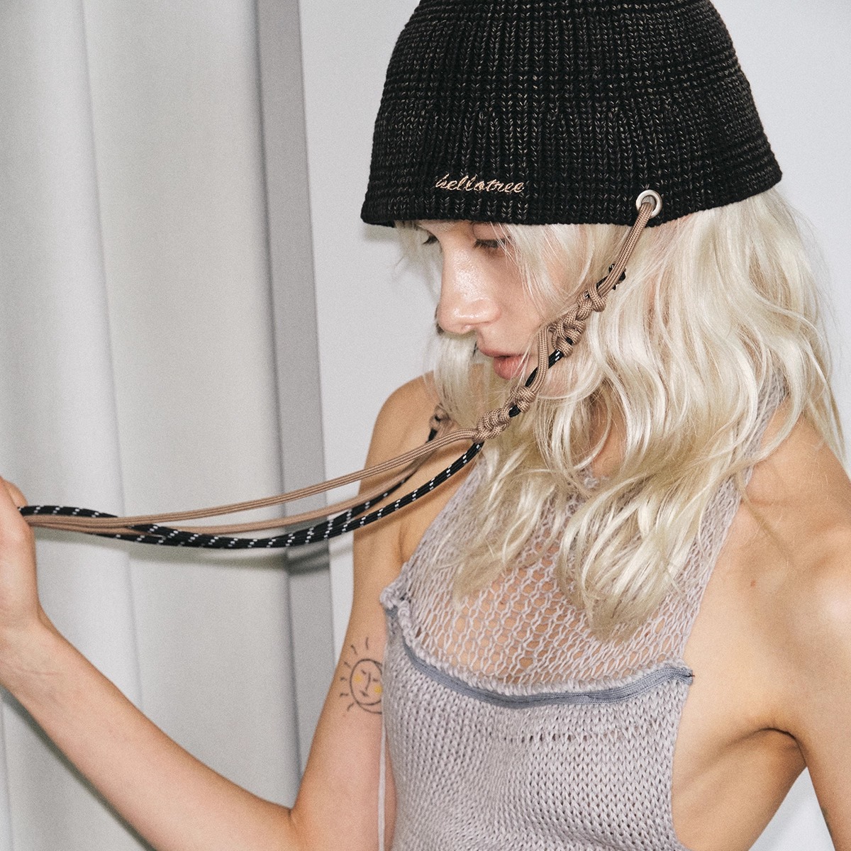 郑佰万 韩版休闲针织帽25秋冬百搭时髦保暖渔夫帽女显脸小毛线帽 - 图2