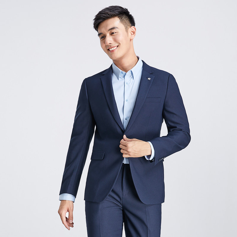 [品牌特卖]莱克斯顿修身西服2025秋季新款商务正装礼服结婚西装男,淘宝优惠券,粉丝福利购,淘宝优惠卷