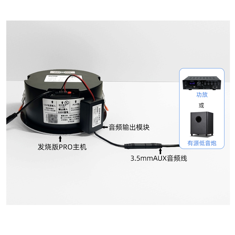 定制3.5mmAUX公对公音频线高保真无底噪无噪音带抗干扰磁环 - 图2