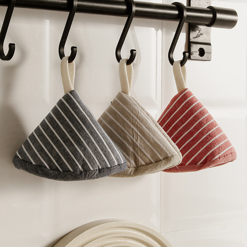 日式三角加厚防烫锅盖帽锅把手珐琅锅砂锅铸铁锅隔热棉麻布艺手套,淘宝优惠券,粉丝福利购,淘宝优惠卷