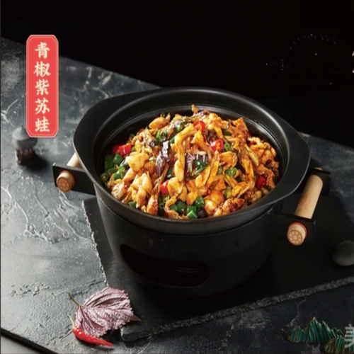 紫苏香辣酱招牌牛蛙酱蛙来小侠味远红芳复合调味长沙市干锅酱原装 - 图2
