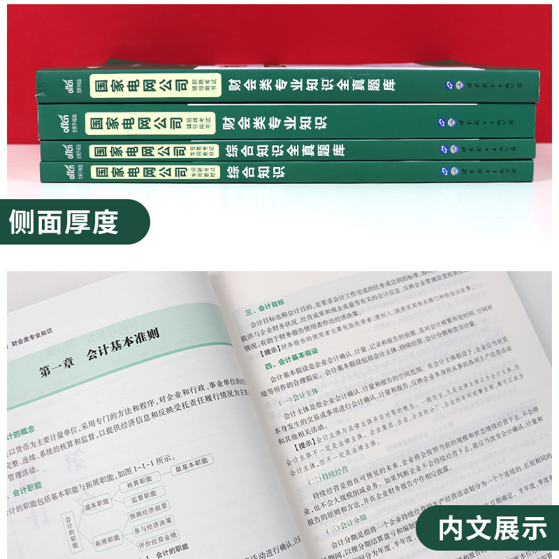 中公2023国家电网公司招聘考试用书综合知识财会类专业知识教材+全真题库 4本 2023版国家电网公司招聘考试财会类专业全国通用国企-图1