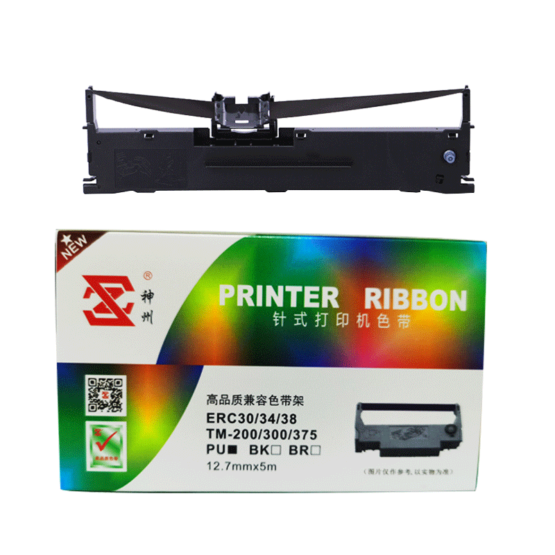 神州色带 适用爱普生ERC-38 39 EPSON TM-U220B U220PD TM188 230 - 图2