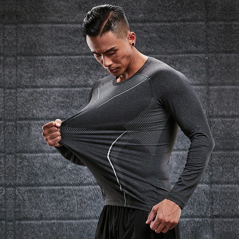 健身衣服男长袖冬季保暖运动打底内衣紧身上衣篮球高弹速干训练服,淘宝优惠券,粉丝福利购,淘宝优惠卷