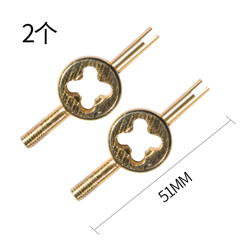通用气门芯扳手钥匙汽车轮胎纯铜真空气嘴空调拆装维修工具放气针-图0