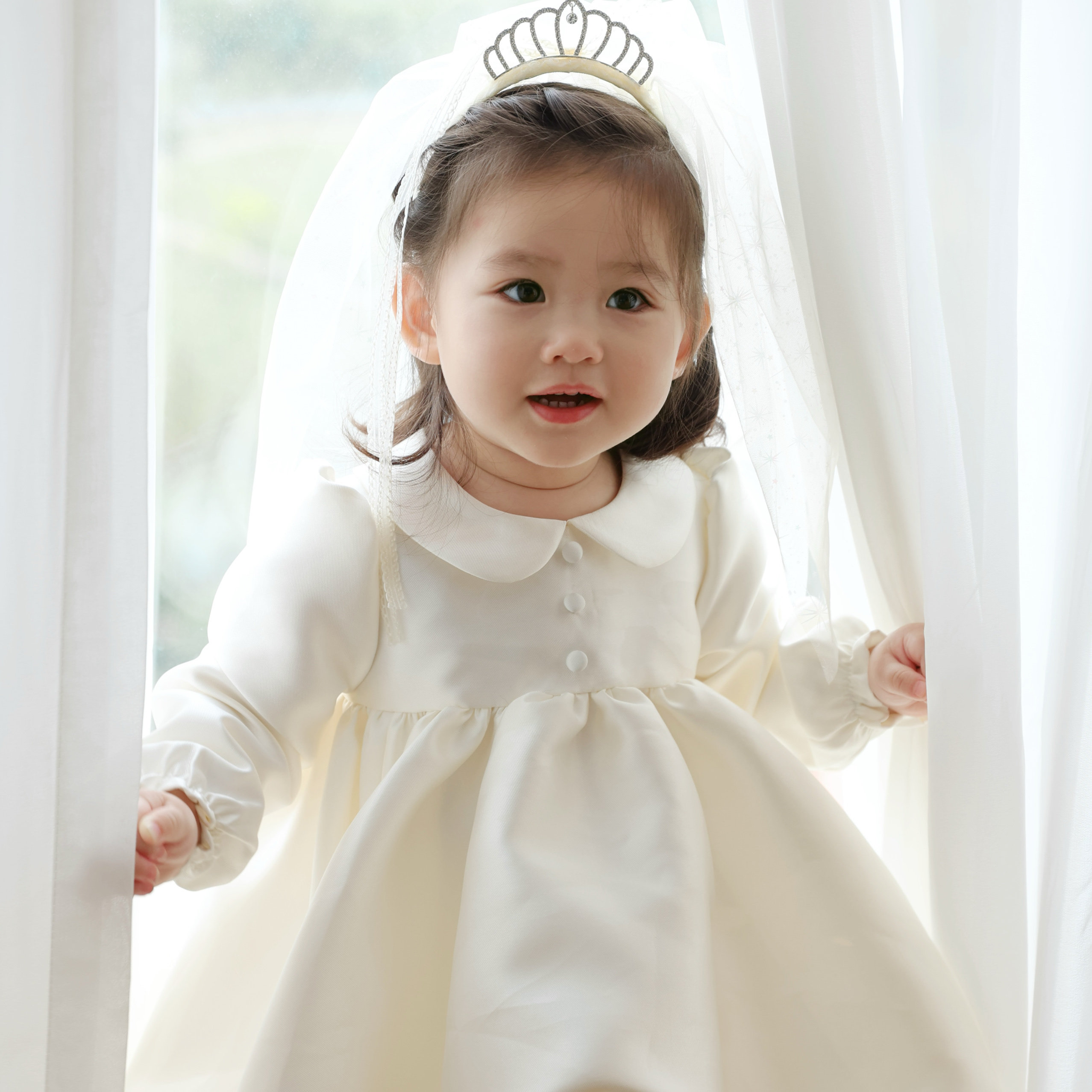 女宝宝周岁公主裙生日抓周礼服花童婚纱蓬蓬裙早春新款高端连衣裙,淘宝优惠券,粉丝福利购,淘宝优惠卷