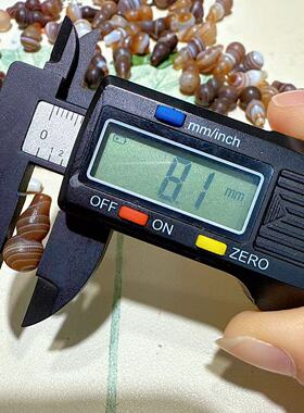 西亚古珠缠丝玛瑙小葫芦提溜饰品配件108颗佛珠手串手链DIY弟子珠