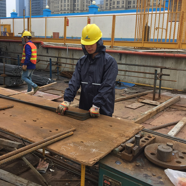 加厚加大防水雨衣雨裤套装户外工程工地耐用撕不烂成人分体雨披-图2