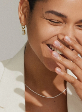 Stanza简尚淡水珍珠项链 2025新款高级感轻奢 叠戴珍珠 极简百搭