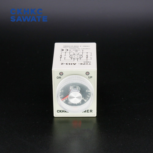 通电延时继电器 AH3-3时间继电器ckhkc时间控制器定时器380AC220V - 图0