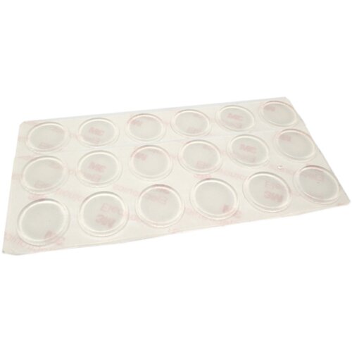 自粘防撞硅胶柜门防撞贴静音马桶盖缓冲垫衣柜家具防撞胶粒消音贴 - 图3