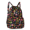 Japanese and Korean new nylon waterproof printed backpack travel