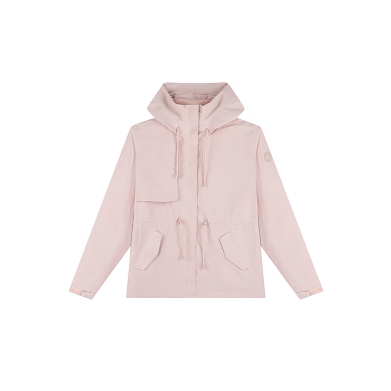 361度女士绒里风衣2024年冬季加绒保暖收腰运动服361女子连帽外套,淘宝优惠券,粉丝福利购,淘宝优惠卷