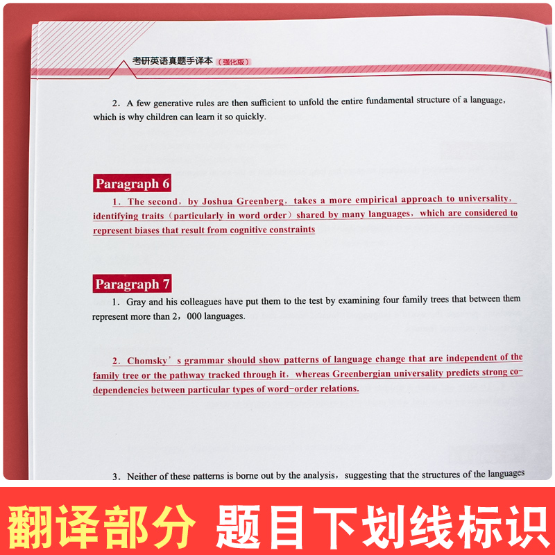 【精装厚纸】小师哥备考2025考研英语手译本 英语一二考研英语真题手译本考研英语精翻本英语1英语2精翻阅读翻译2000-2021年2022 - 图1