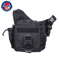 COMBAT2000 Saddle Bag Single Shoulder Tactical Inclined Satchel Bag Motor Saddles Bag Men Army Fan Outdoor Single Counter Camera Bag