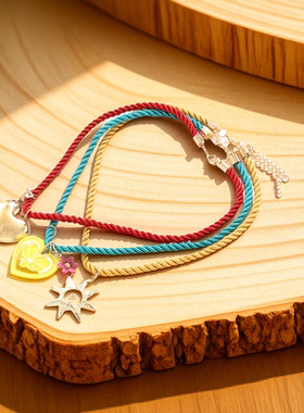 欧美大牌设计小众多层爱心项链