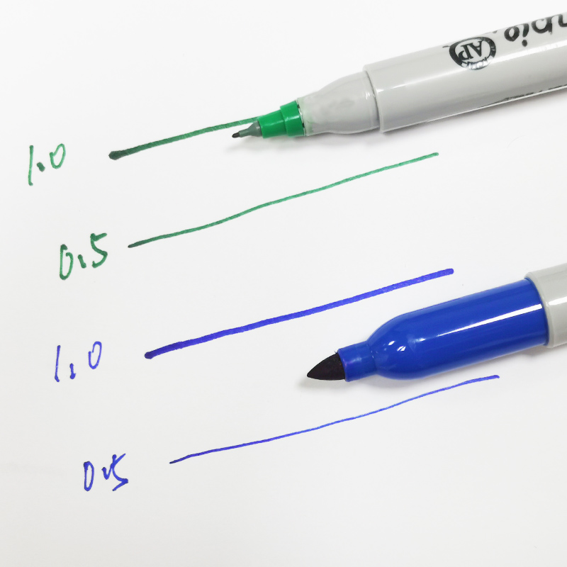 美国三福32001系列 双头油性记号笔 净化笔 0.5mm/1mm