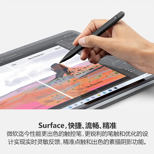 Microsoft Surface Ultra -Thin Touch Pen 2nd Generation можно зарядить ручку с накисной конструкцией портативная адаптация Pro8/x