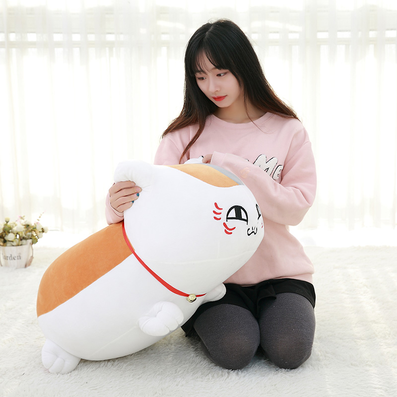 夏目友人帐毛绒猫咪老师女抱枕玩偶 约会熊玩具动漫毛绒/抱枕/坐垫