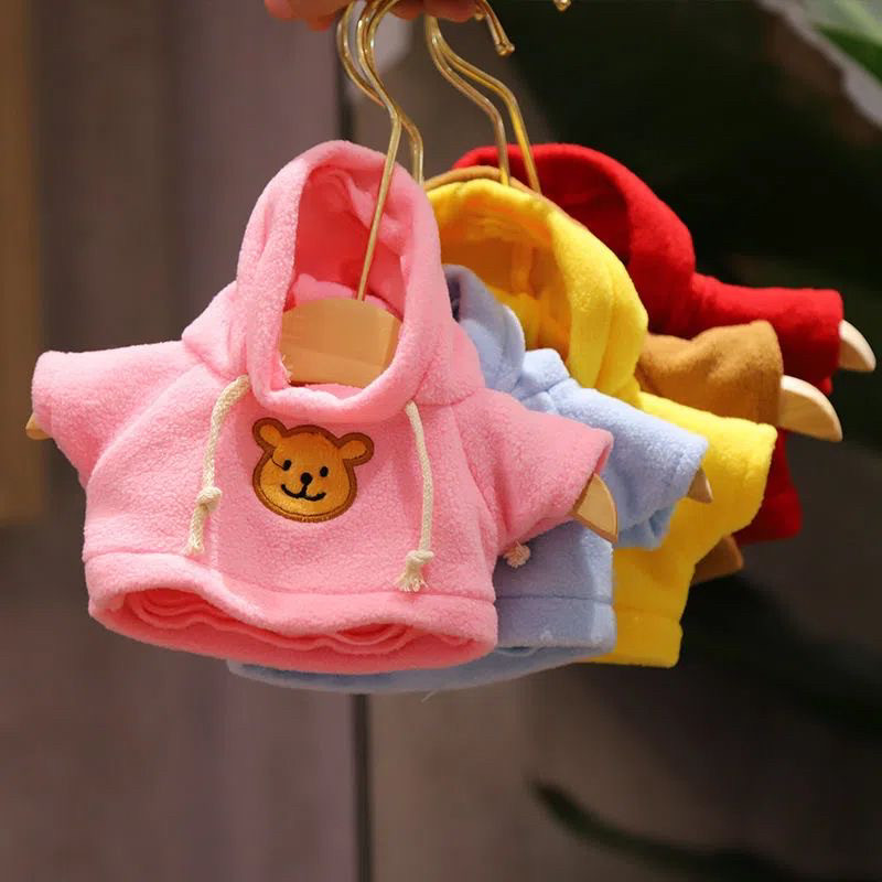 20cm棉花娃娃衣服小熊公仔玩偶布娃娃穿的替换卫衣毛衣配件配饰,淘宝优惠券,粉丝福利购,淘宝优惠卷