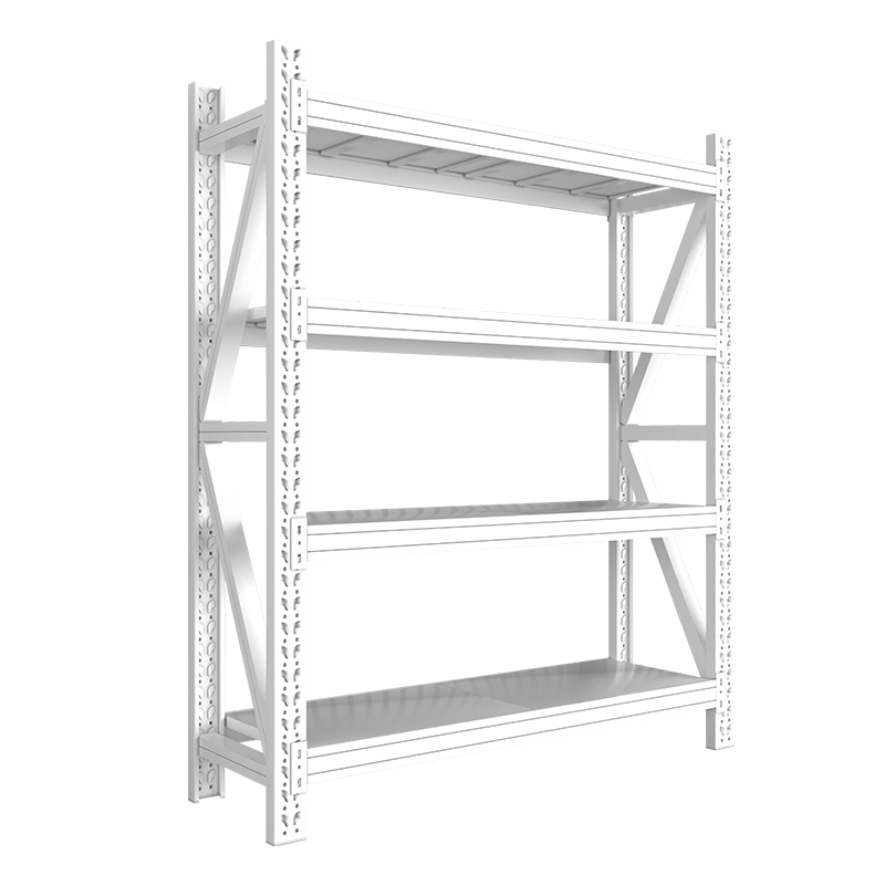 重型仓储仓库货架置物架多层中型储物架地下室货物架铁架子杂物架-图3