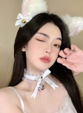 可爱毛绒猫耳朵发箍发夹头饰