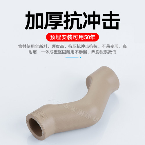 联塑PPR注塑过桥弯头器热熔20 25热水管4分6分冷热水管接头配件 - 图0