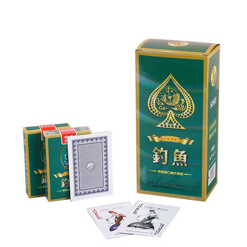 钓鱼扑克牌 8068新二代加厚加硬 钓鱼皇后8639成人扑克家用棋牌室 - 图3