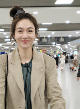中餐厅姜妍同款ins风高级感纯色布艺法式大肠圈发圈气质扎头发绳
