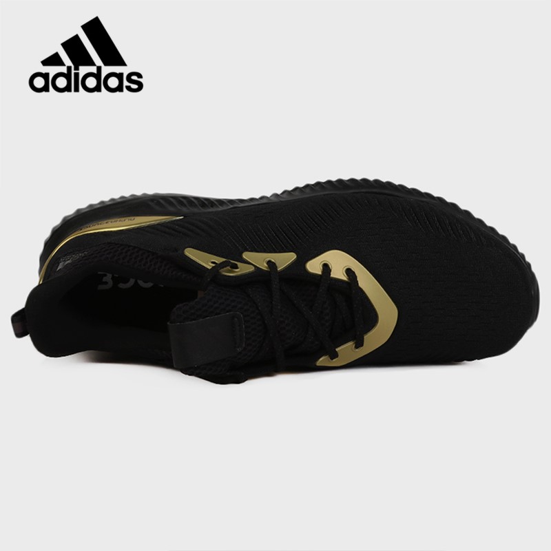 Adidas/阿迪达斯正品阿尔法男女透气缓震运动跑步鞋FZ2196 - 图0