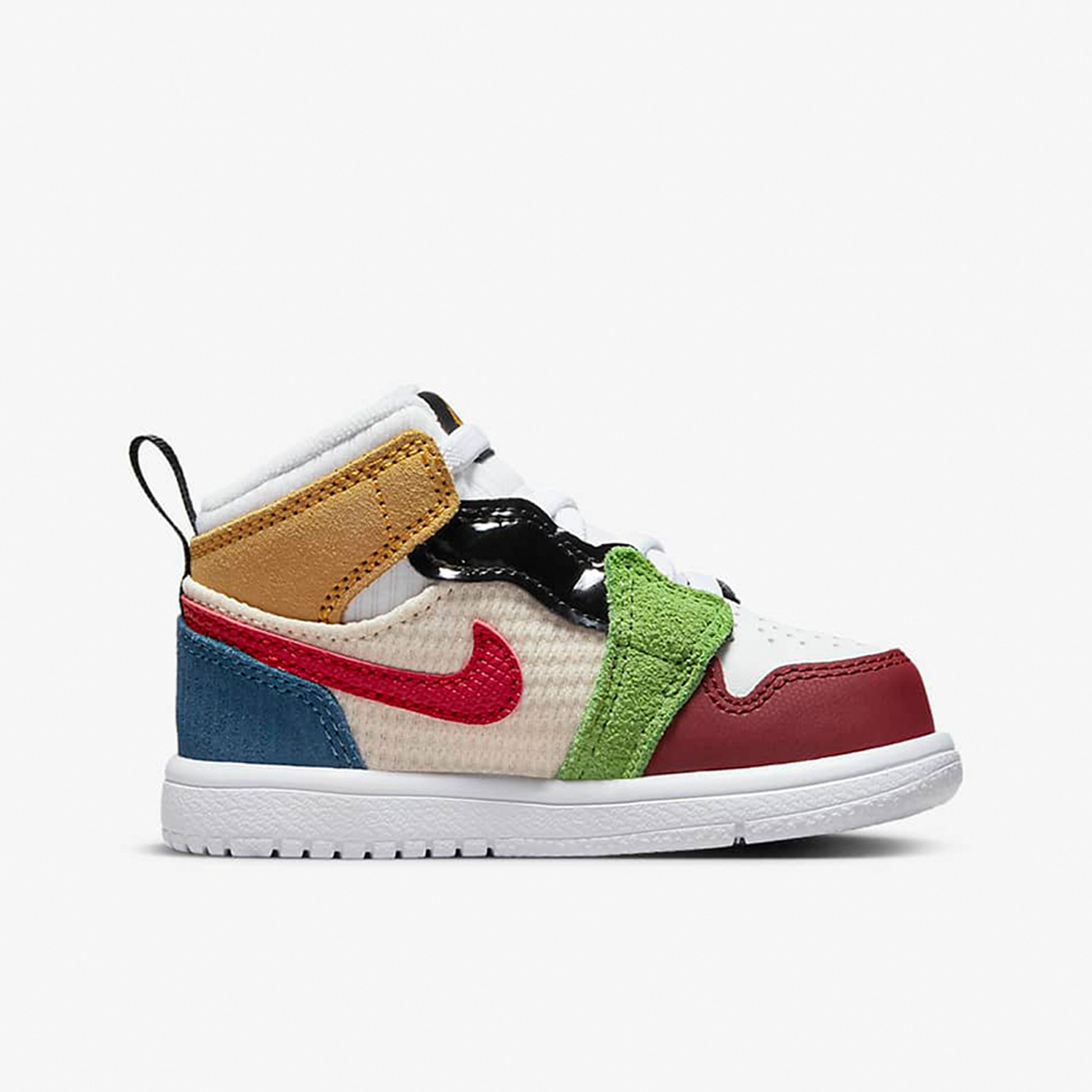 Nike/耐克正品Jordan 1 Mid Alt SE婴童运动休闲鞋DR6961-100 - 图2