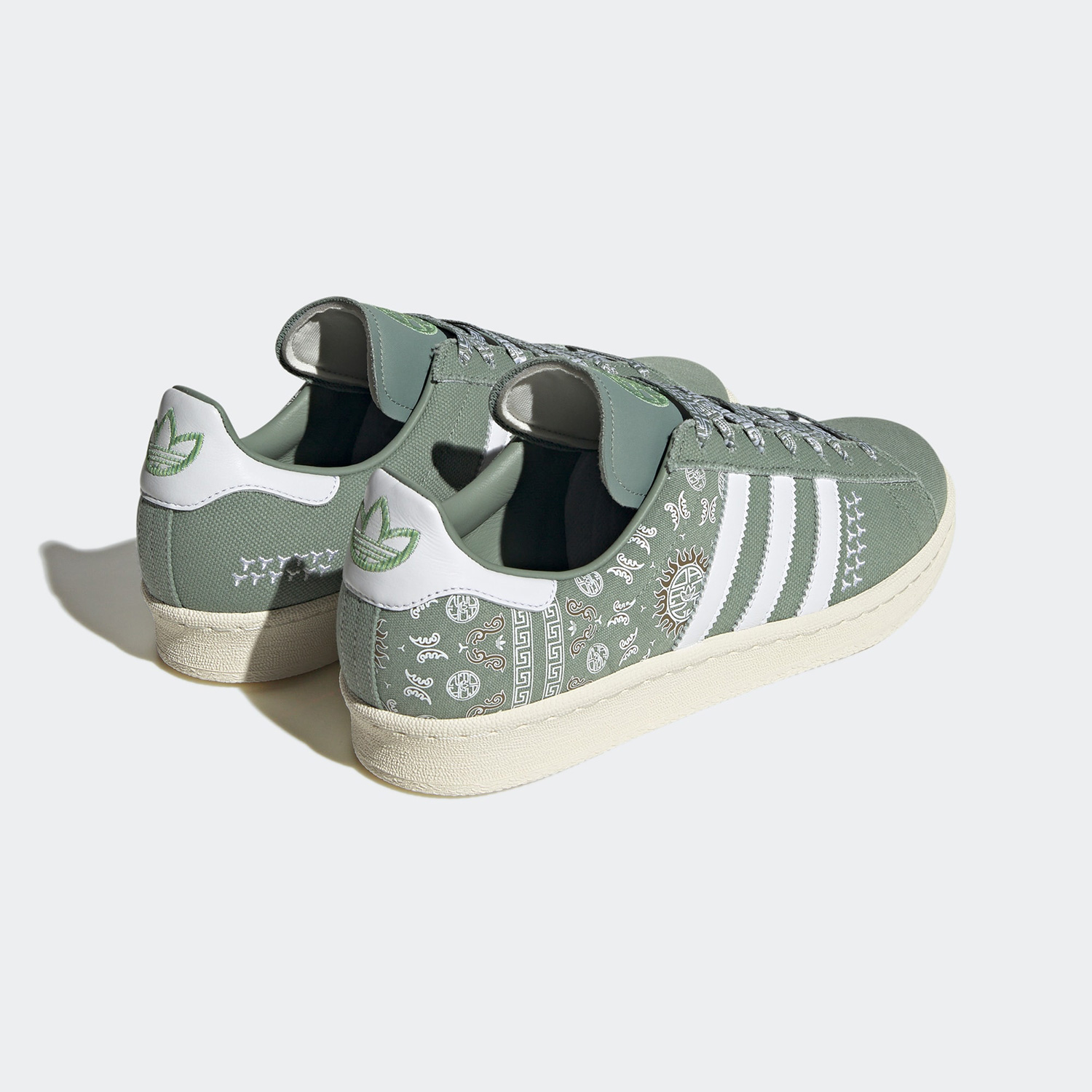 Adidas/阿迪达斯正品三叶草CAMPUS 80S男女运动休闲鞋IG7949 - 图1