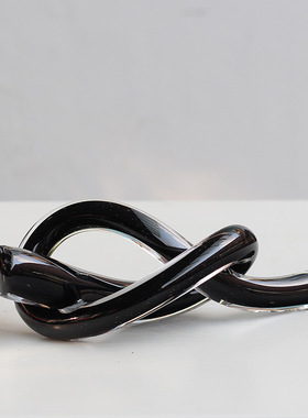 手工琉璃麻绳装饰品摆件琉璃