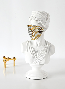 现代客厅抽象人物装饰摆件雕塑