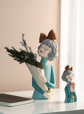 轻奢风创意家居客厅电视柜装饰品